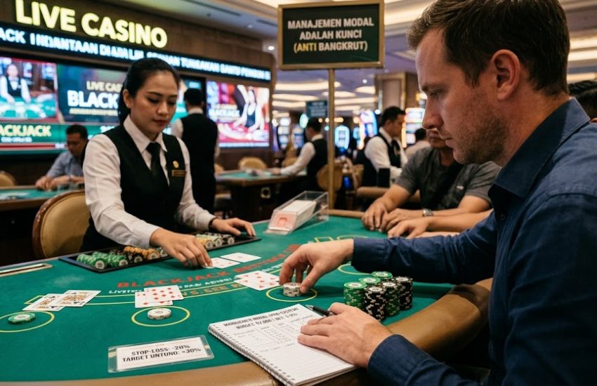 manajemen modal blackjack